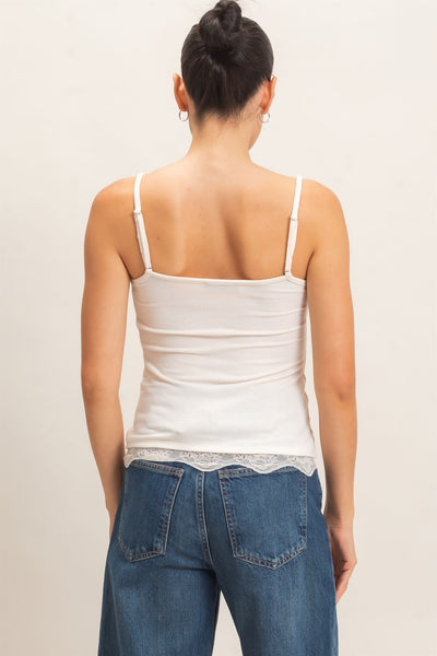 Knit Lace Cami