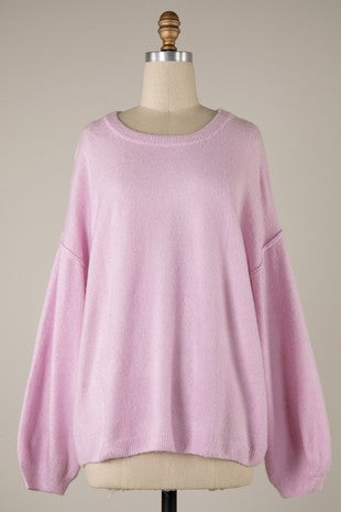 Oversized Round Neck Sweater