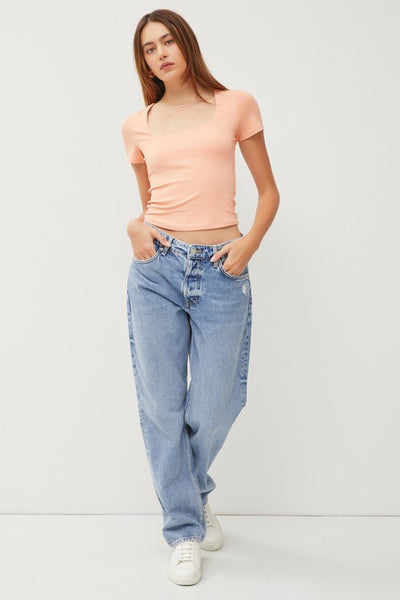 Basic Square Neck Top