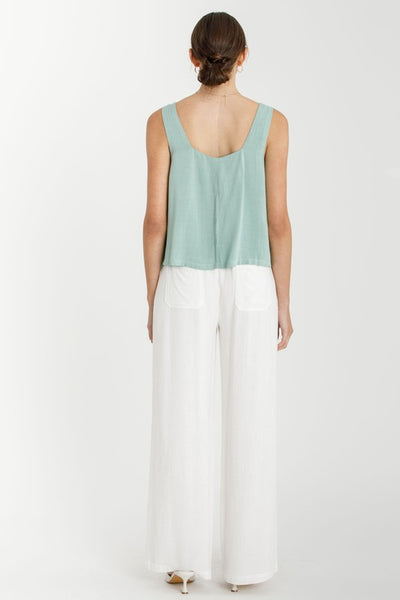 Flowy Cropped Tank