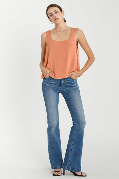 Flowy Cropped Tank