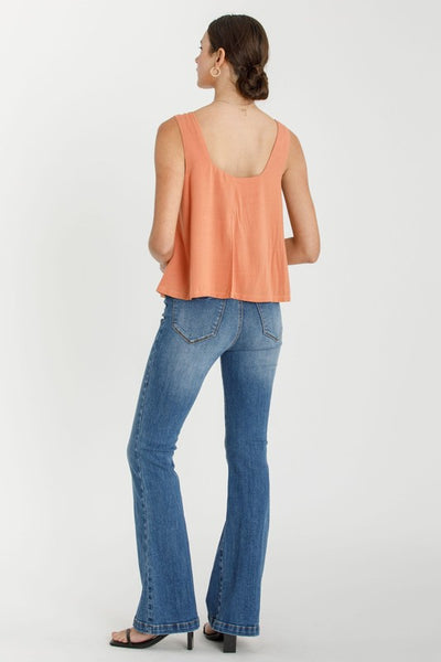 Flowy Cropped Tank