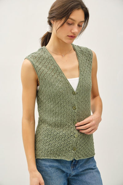 Button Up Tank