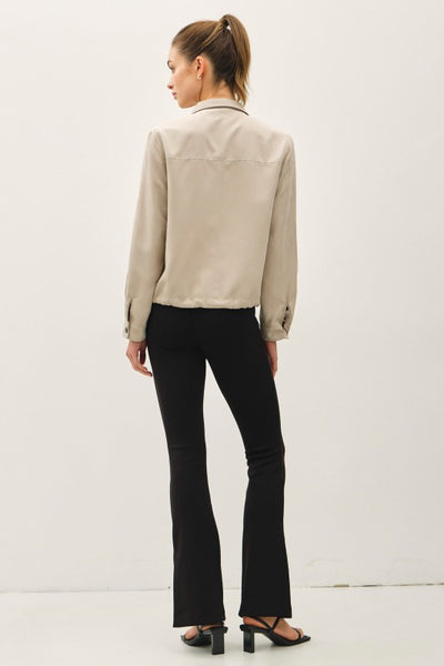 Utility Jacket With Welt Pockets
