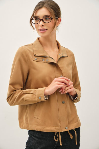 Utility Jacket With Welt Pockets