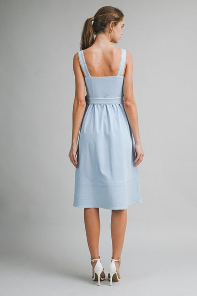 Belted Midi Dress