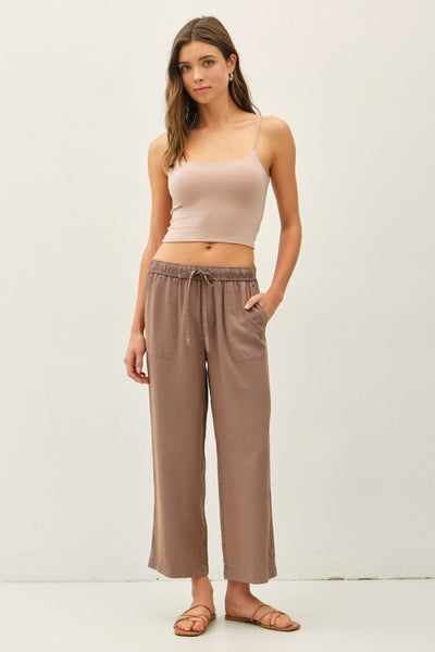 Tencel Wide Leg Pants