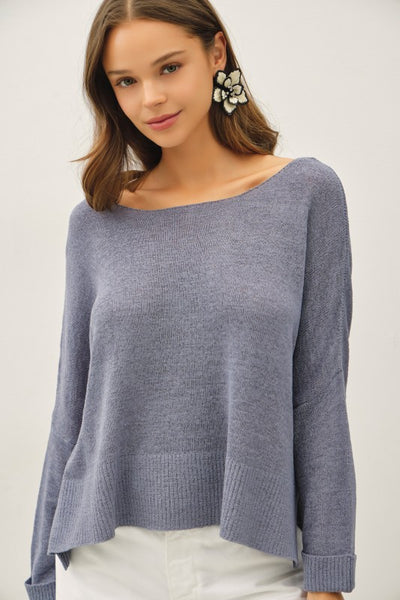 Breezy Boat Neck Longsleeve
