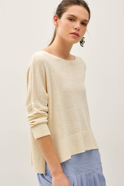 Breezy Boat Neck Longsleeve