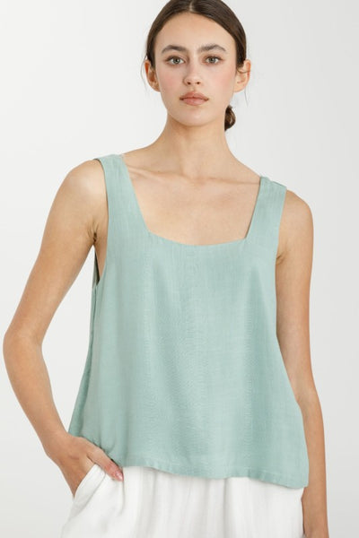 Flowy Cropped Tank