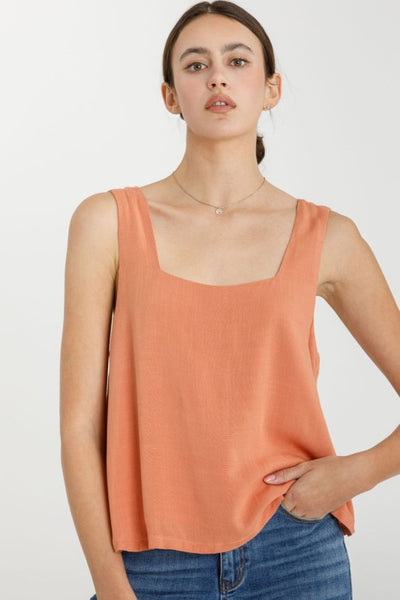 Flowy Cropped Tank