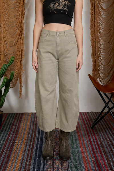 Wide Leg Crop Pants