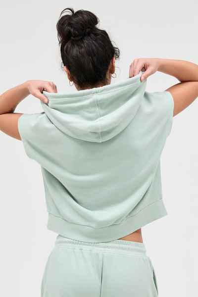Kangaroo Hooded Sleeveless Sweatshirt