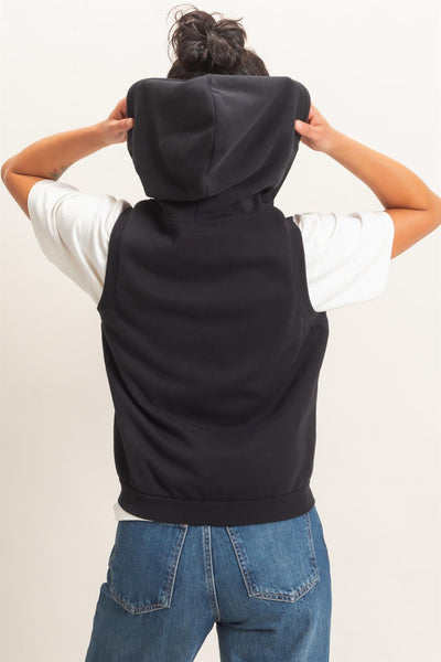 Sleeveless Zip Up