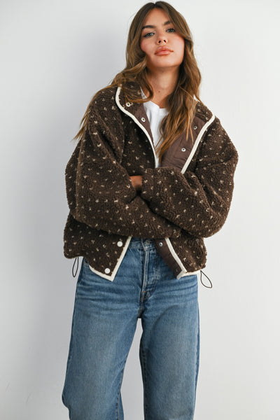 Fleece Puffer Jacket