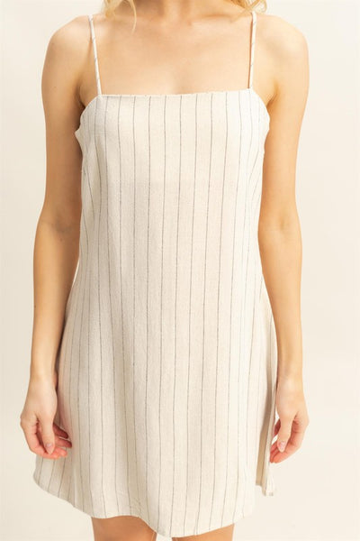 Stripe Shirt And Dress Set