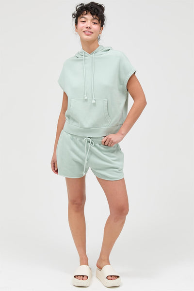 Kangaroo Hooded Sleeveless Sweatshirt