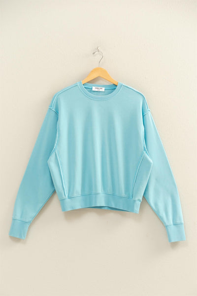 Raw Edge Sweatshirt