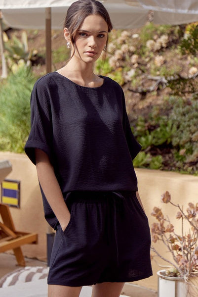 Solid Loungewear Shorts