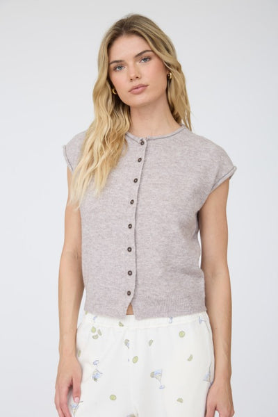 Raw Edge Lightweight Cardigan