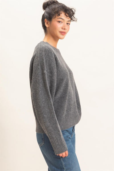 Crewneck Soft Knit Sweater
