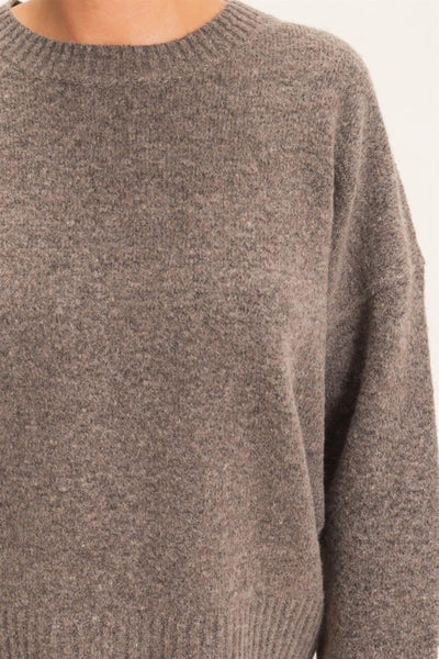 Crewneck Soft Knit Sweater