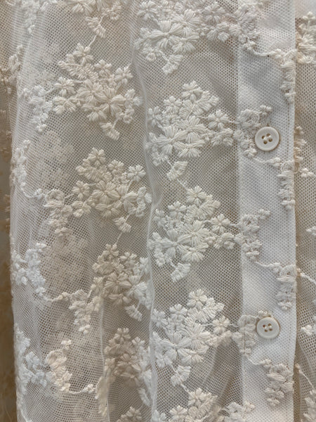 Lace Round Neck Top
