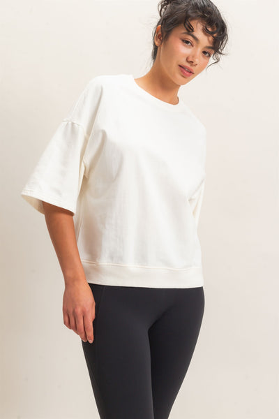 Washed Crew Short Sleeve
