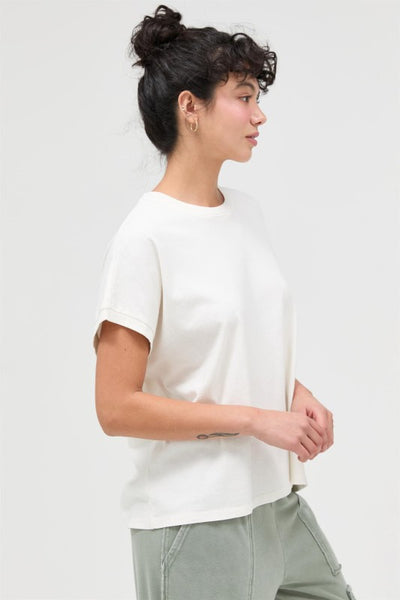 Capped Sleeve Mineral Tee