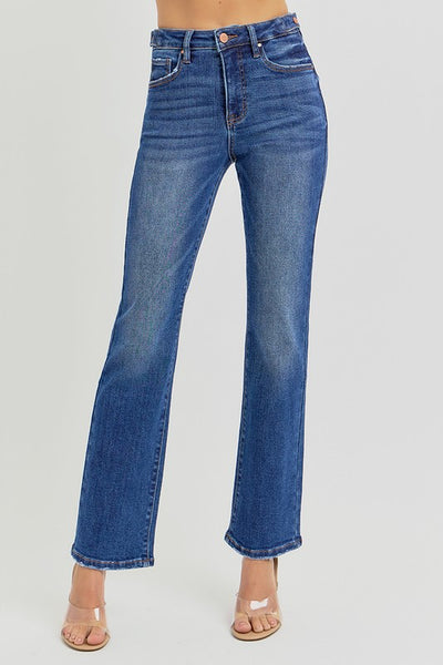 High Rise Ankle Jeans
