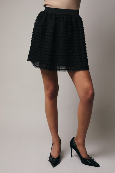 Frilled Mini Skirt