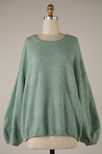 Oversized Round Neck Sweater