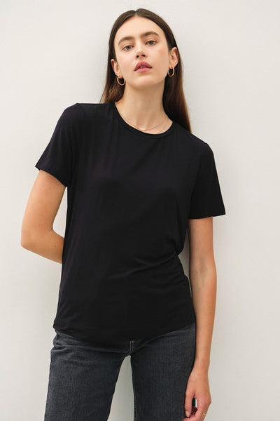 Bamboo Modal Basic Round Neck T Shirt