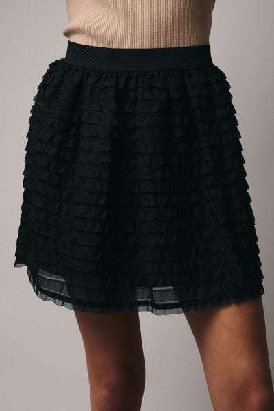 Frilled Mini Skirt