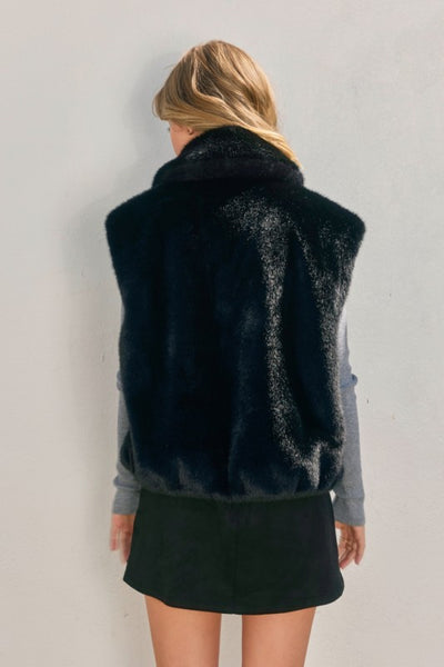 Whisper Faux Fur Vest