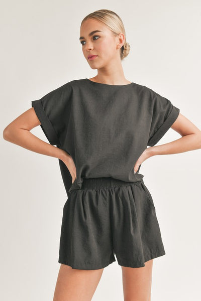 Relaxed Fit Two Piece Set