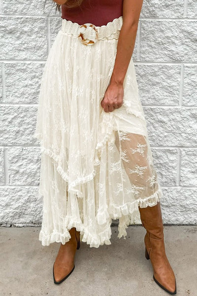 Lace Maxi Skirt