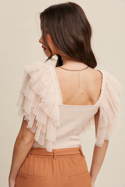 Ruffled Elegant Bodysuit