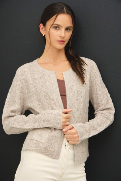 Cable Knit Cardigan