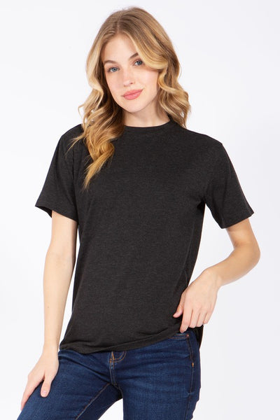 Round Neck Short Sleeve T-Shirt