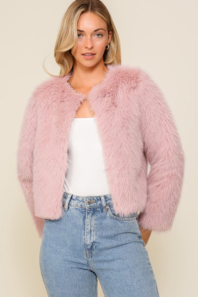 Faux Fur Jacket (2 Colours)