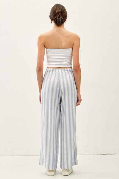 Striped Linen Pants