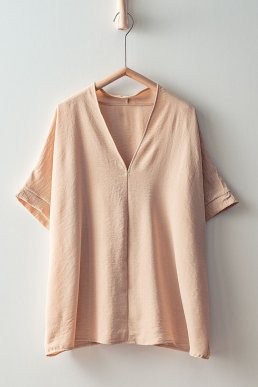 Oversized Short Sleeve Top