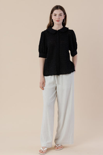 Peter Pan Collar Blouse