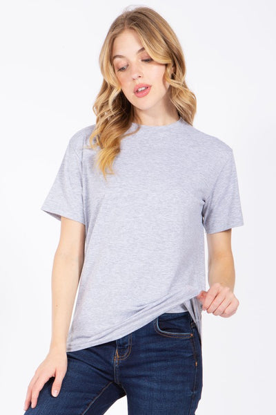 Round Neck Short Sleeve T-Shirt