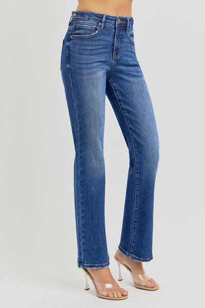 High Rise Ankle Jeans