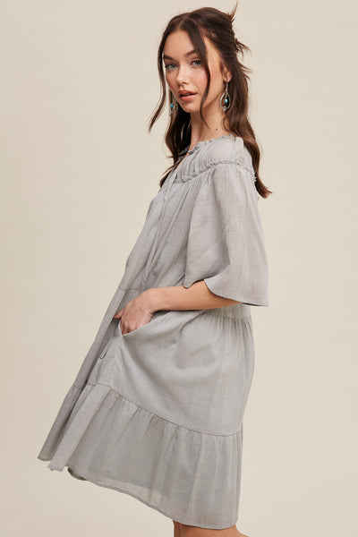Tiered Babydoll Dress