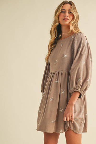 Gauze Babydoll Dress