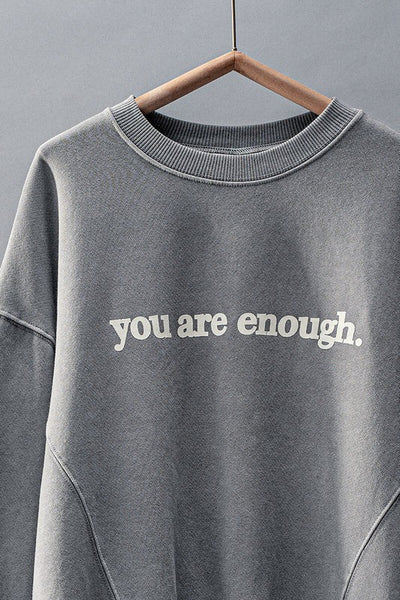 You Are Enough Crewneck