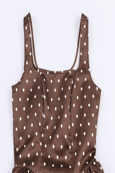 Polka Dot Midi Dress